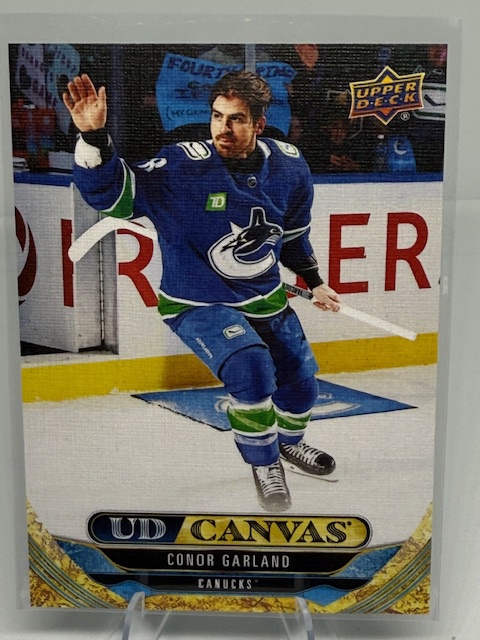2024-25 Upper Deck - UD Canvas Conor Garland #C-50 front