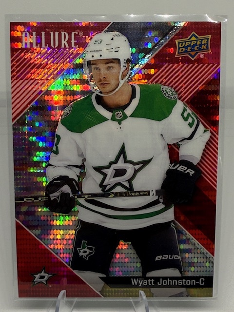 2024-25 Upper Deck Allure - Red Rainbow Wyatt Johnston #91 front