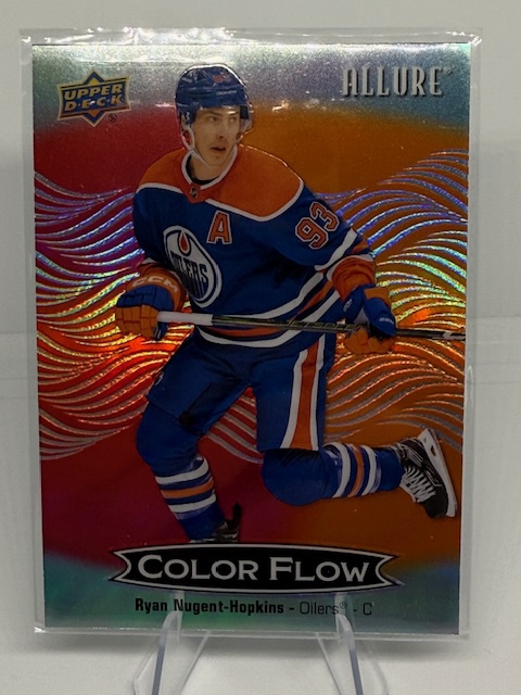 2024-25 Upper Deck Allure - Color Flow Red-Orange Ryan Nugent-Hopkins #CFL-49 front