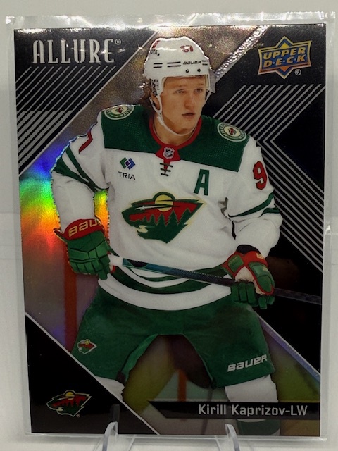 2024-25 Upper Deck Allure - Black Rainbow Kirill Kaprizov #65 front