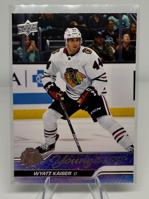 2023-24 Upper Deck Wyatt Kaiser #229 RC front