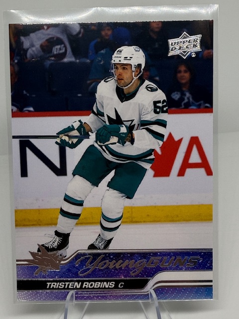 2023-24 Upper Deck Tristen Robins #223 RC front