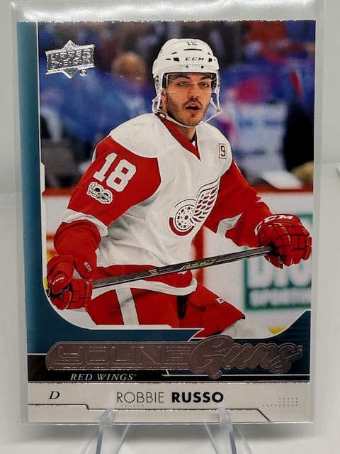 2017-18 Upper Deck Robbie Russo #473 RC front