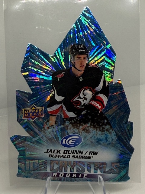 2022-23 Upper Deck Ice - Ice Crystals Jack Quinn #IC-64 front