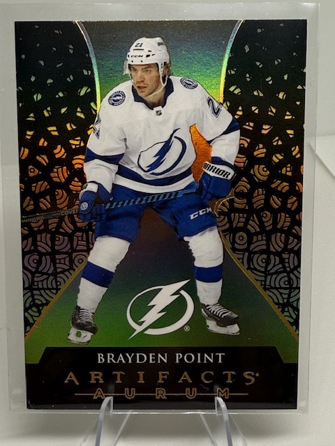 2023-24 Upper Deck Artifacts - Aurum Brayden Point #A-7 front