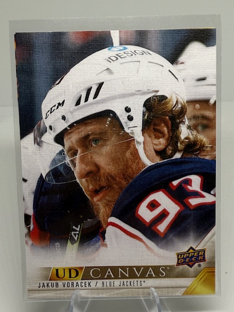 2022-23 Upper Deck - UD Canvas Jakub Voracek #C143 front