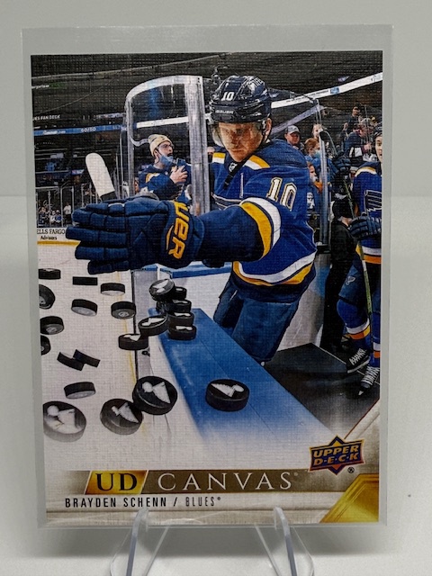 2022-23 Upper Deck - UD Canvas Brayden Schenn #C192 front