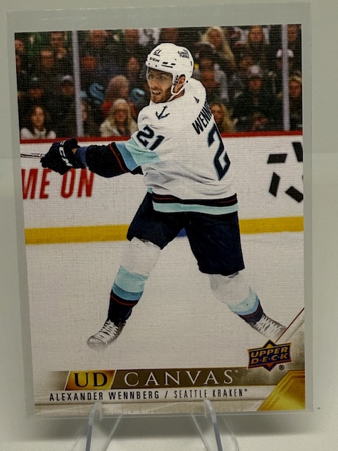 2022-23 Upper Deck - UD Canvas Alexander Wennberg #C191 front