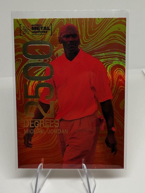 2022 SkyBox Metal Universe Champions - 2500 Degrees Michael Jordan #D-1 front