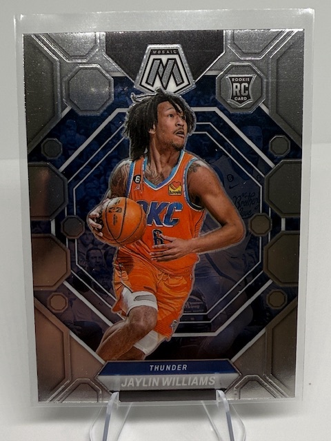 2022-23 Panini Mosaic Jaylin Williams #241 RC front