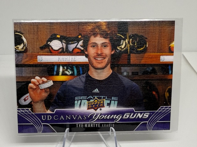 2023-24 Upper Deck - UD Canvas Tye Kartye #C221 front