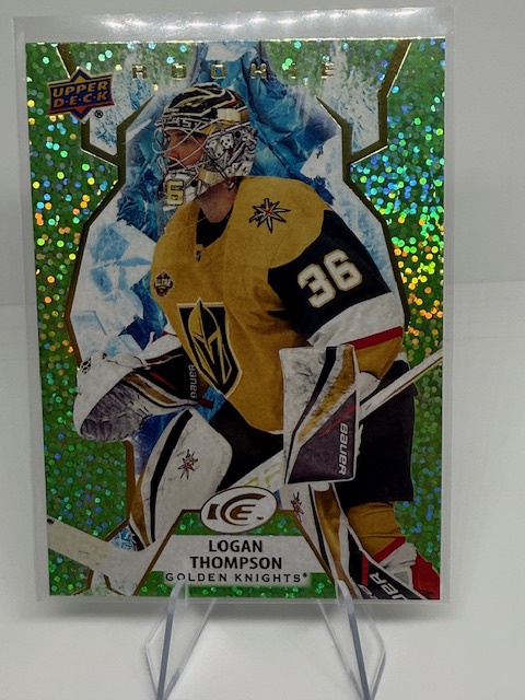 2021-22 Upper Deck Ice - Green Logan Thompson #131 front
