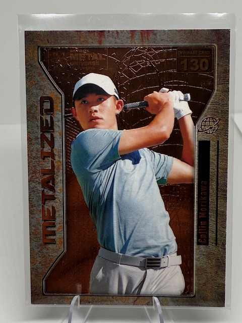2021 SkyBox Metal Universe Champions - Copper Collin Morikawa #130 front