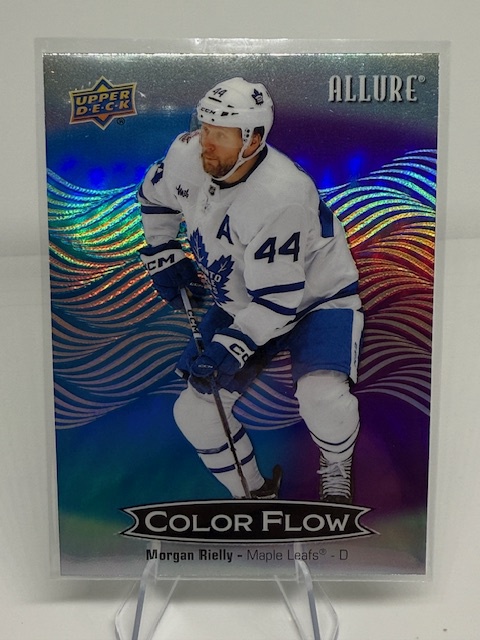 2024-25 Upper Deck Allure - Color Flow Blue-Purple Morgan Rielly #CFL-37 front