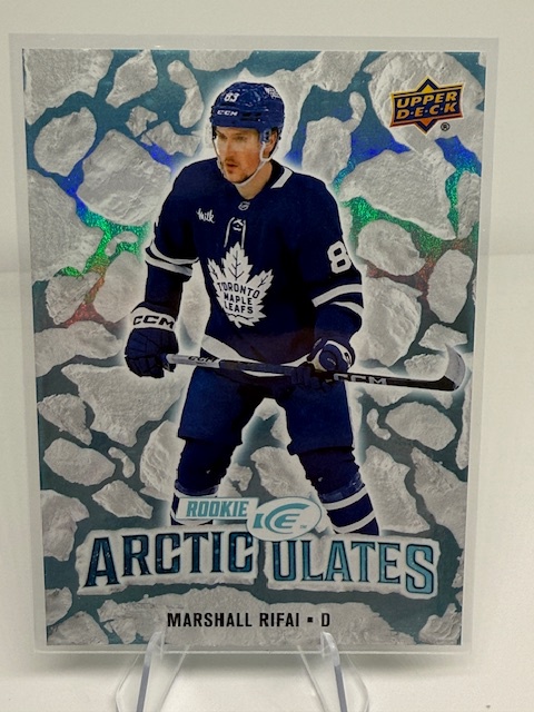 2024-25 Upper Deck Ice - Arcticulates Marshall Rifai #AT-53 front