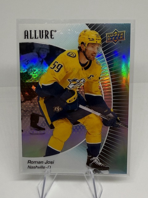 2023-24 Upper Deck Allure - Black Rainbow Roman Josi #61 front