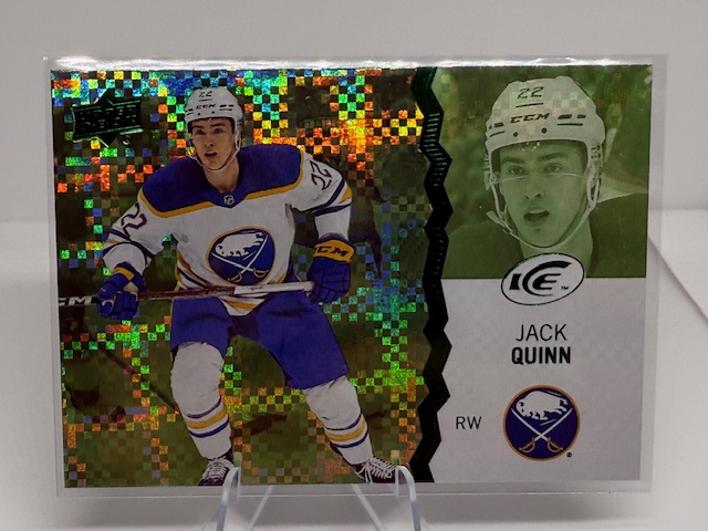 2023-24 Upper Deck Ice - Green Jack Quinn #4 front
