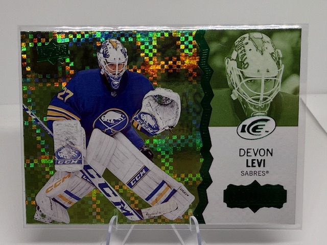2023-24 Upper Deck Ice - Green Devon Levi #115 front