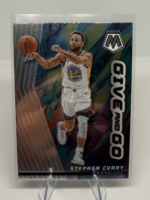 2022-23 Panini Mosaic - Give and Go Stephen Curry #11 front