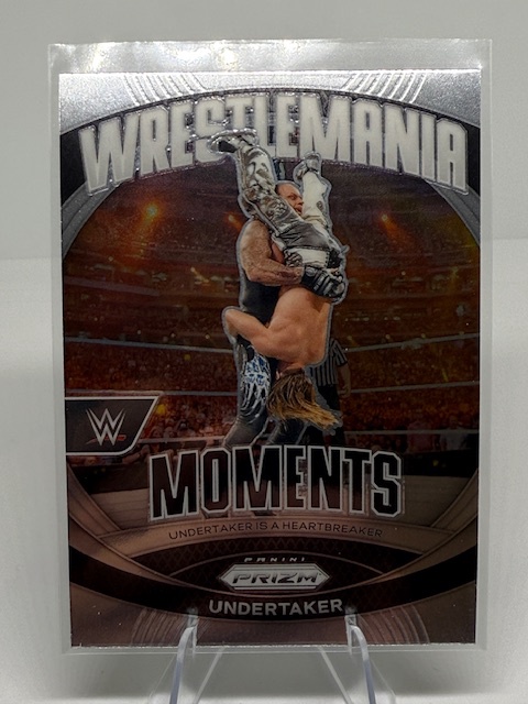 2024 Panini Prizm WWE - WrestleMania Moments Undertaker #22 front