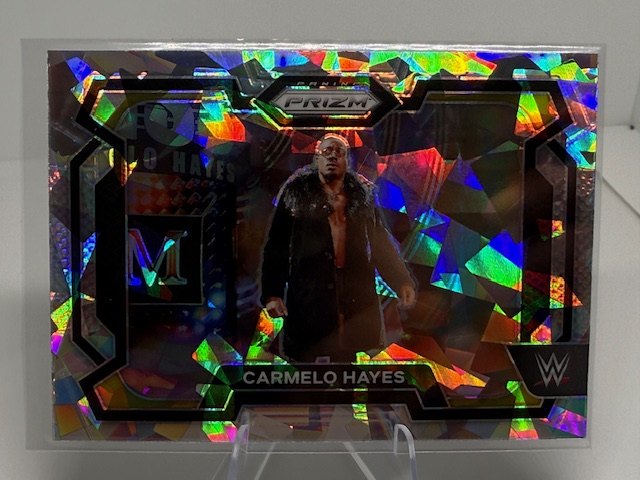 2024 Panini Prizm WWE - Ice Prizms Carmelo Hayes #96 front