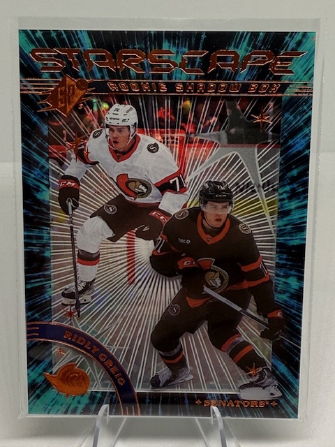 2023-24 SPx - Starscape Shadow Box Ridly Greig #SS-29 front