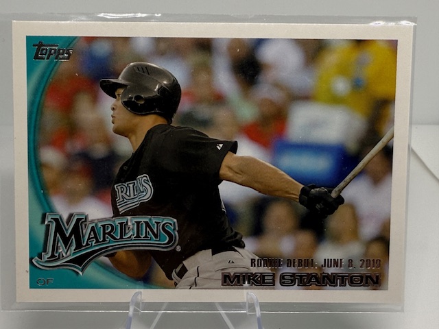 2010 Topps Update Mike Stanton #US-327 front