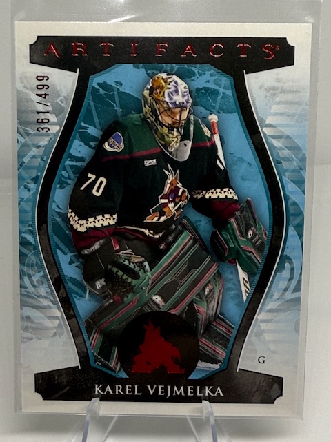 2023-24 Upper Deck Artifacts - Ruby Karel Vejmelka #146 SN499 front