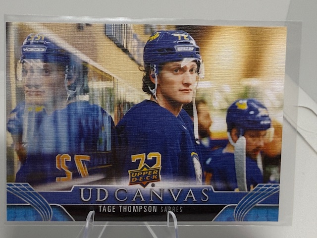 2023-24 Upper Deck - UD Canvas Tage Thompson #C130 front