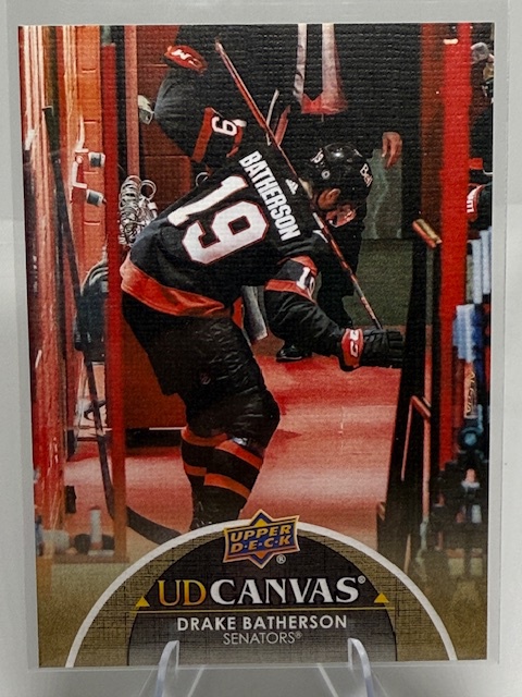 2021-22 Upper Deck - UD Canvas Drake Batherson #C57 front
