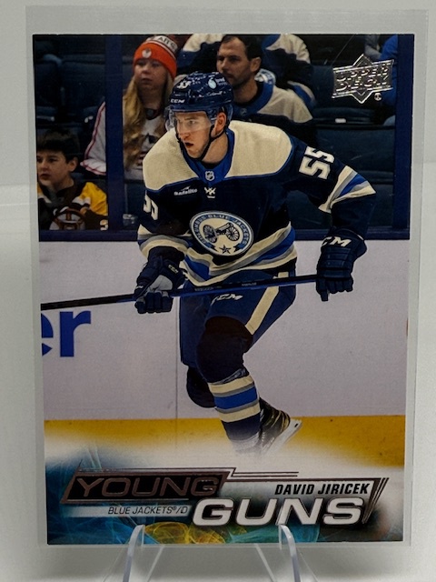 2022-23 Upper Deck David Jiricek #472 RC front