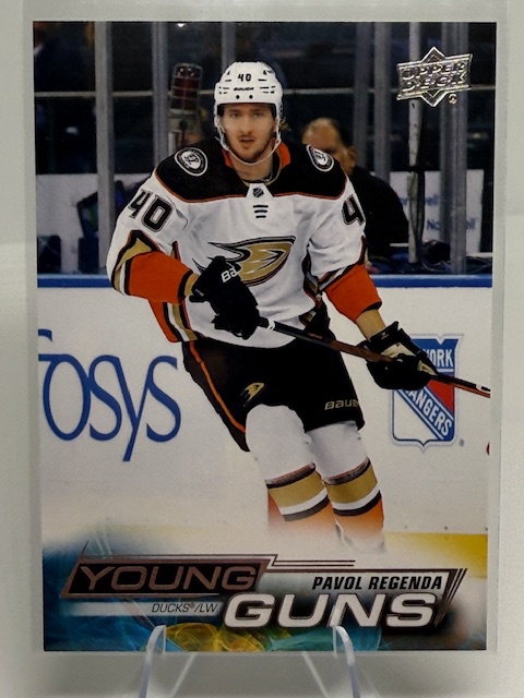 2022-23 Upper Deck Pavol Regenda #452 RC front
