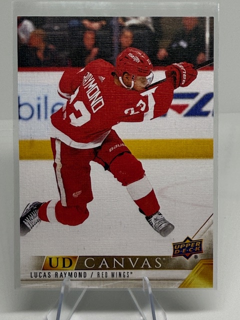 2022-23 Upper Deck - UD Canvas Lucas Raymond #C149 front