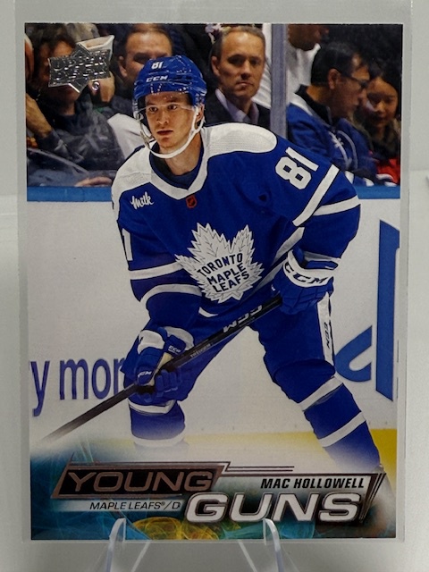 2022-23 Upper Deck Mac Hollowell #714 RC front
