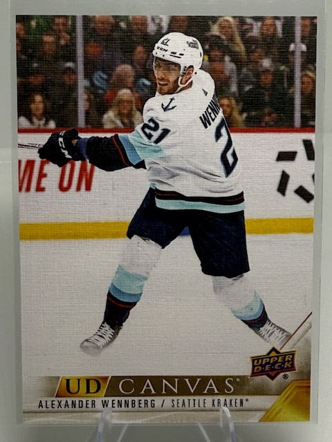 2022-23 Upper Deck - UD Canvas Alexander Wennberg #C191 front