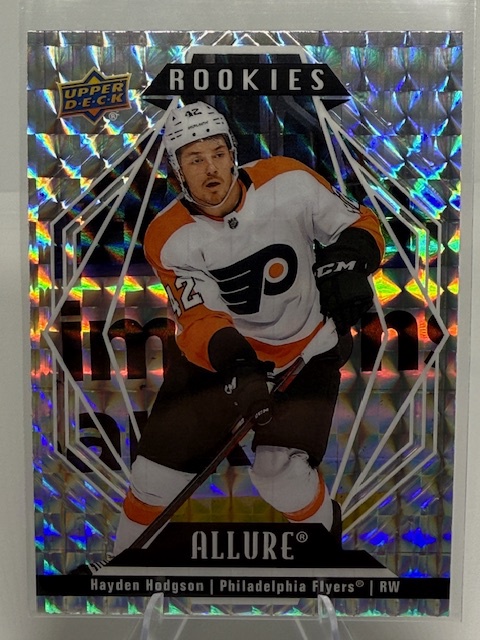 2022-23 Upper Deck Allure - White Diamond Hayden Hodgson #149 front