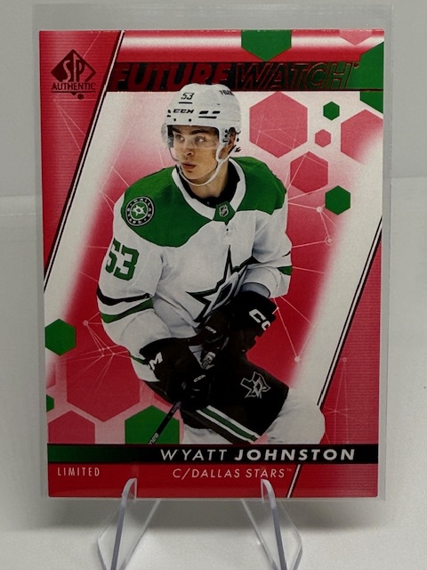 2022-23 SP Authentic - Limited Red Wyatt Johnston #134 front