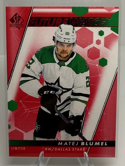 2022-23 SP Authentic - Limited Red Matej Blumel #170 front