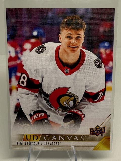 2022-23 Upper Deck - UD Canvas Tim Stutzle #C179 front