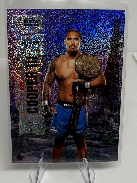 2022 SkyBox Metal Universe Champions - Silver Dots Ray Cooper III #054 SN299 front