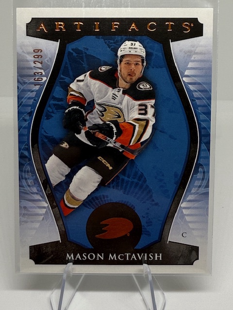 2023-24 Upper Deck Artifacts - Copper Mason McTavish #59 SN299 front