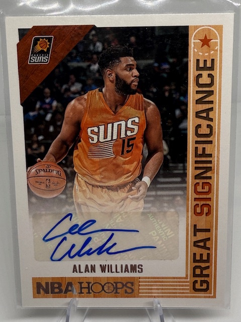 2017-18 Hoops - Great SIGnificance Alan Williams #GS-AWL AU front