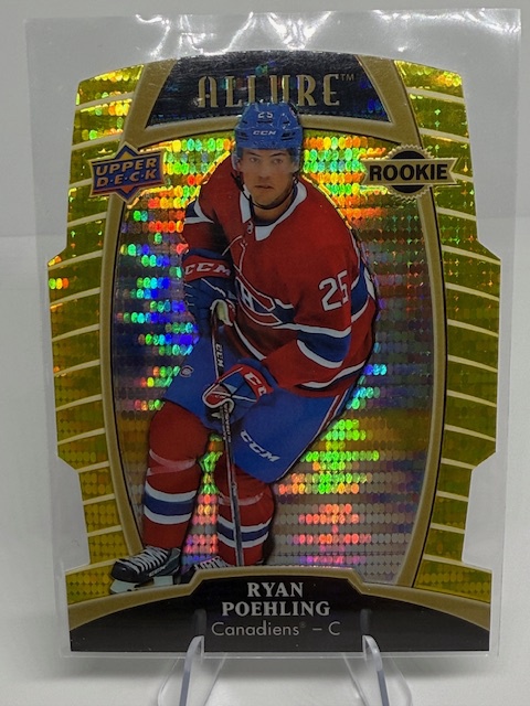 2019-20 Upper Deck Allure - Yellow Taxi Ryan Poehling #86 front