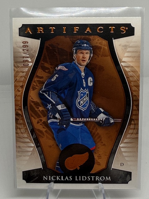 2023-24 Upper Deck Artifacts - Copper Nicklas Lidstrom #170 SN299 front