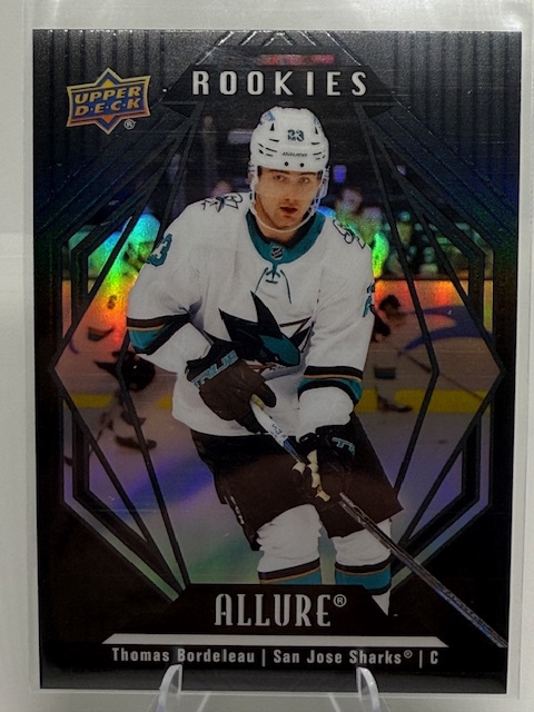 2022-23 Upper Deck Allure - Black Rainbow Thomas Bordeleau #141 front