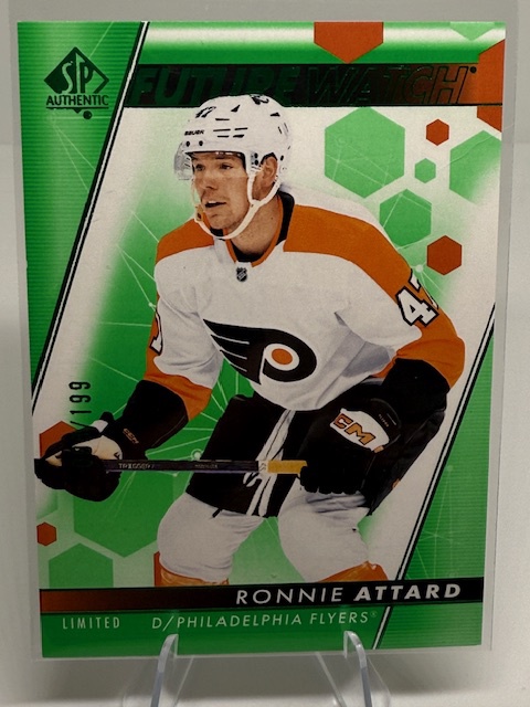2022-23 SP Authentic - Limited Green Ronnie Attard #125 SN199 front