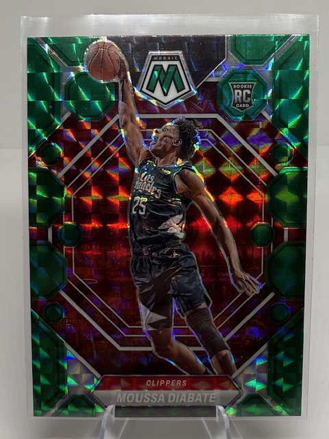 2022-23 Panini Mosaic - Green Moussa Diabate #224 RC front