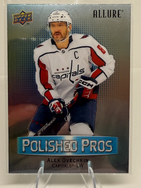 2023-24 Upper Deck Allure - Polished Pros Alex Ovechkin #PP-8 front