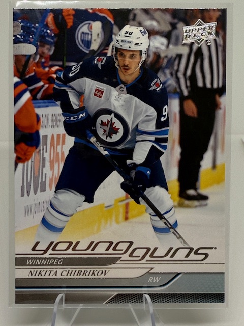 2024-25 Upper Deck Nikita Chibrikov #245 RC front