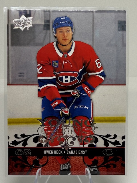 2023-24 Upper Deck - 2008-09 Upper Deck Retro Owen Beck #T-24 front